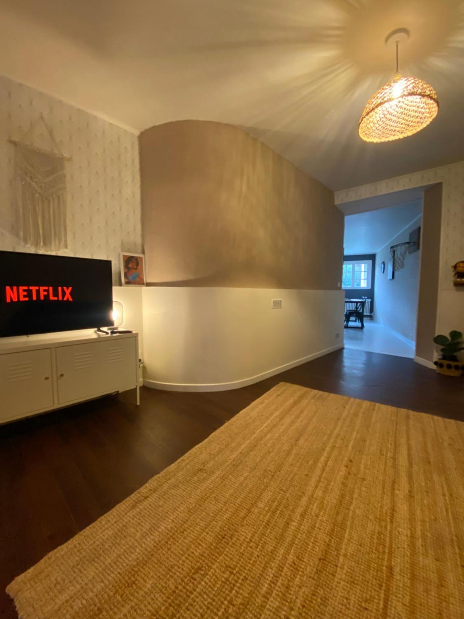 Appartement Cosy Avec Jardin A 10 Min De Disneyland Paris Couilly-Pont-aux-Dames Ngoại thất bức ảnh