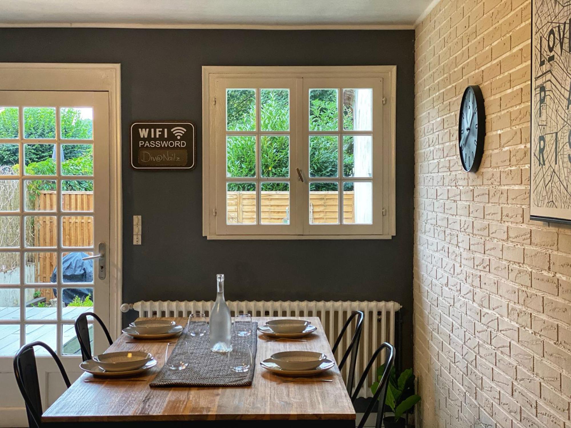 Appartement Cosy Avec Jardin A 10 Min De Disneyland Paris Couilly-Pont-aux-Dames Ngoại thất bức ảnh